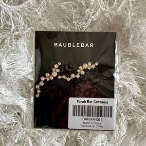 Baublebar Ear Crawlers Rhinestone Gold